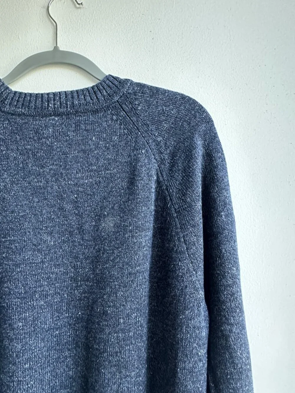 Banana Republic - Giorgio Linen-Cotton Sweater - Navy Blue (M)